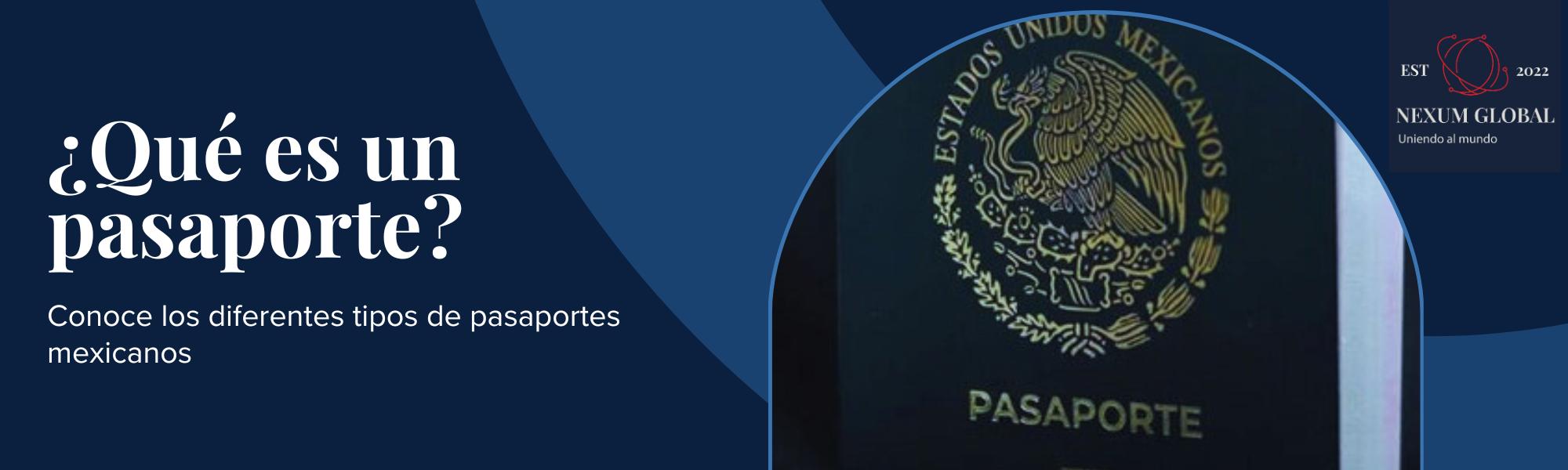 Portada que es un pasaporte